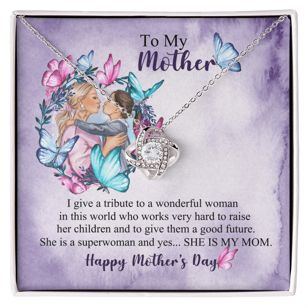 To my mother - Love from your child.(To my mother I give a tribute to a wonderful woman in this world)