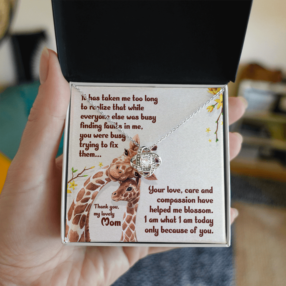 To my mother - Love from your child.(It has taken me too long to realize that...)