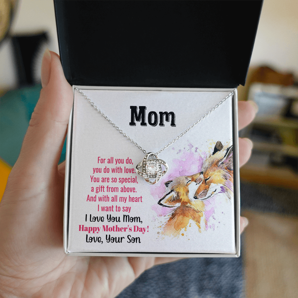 To my mother - Love from your son.(For all you do)