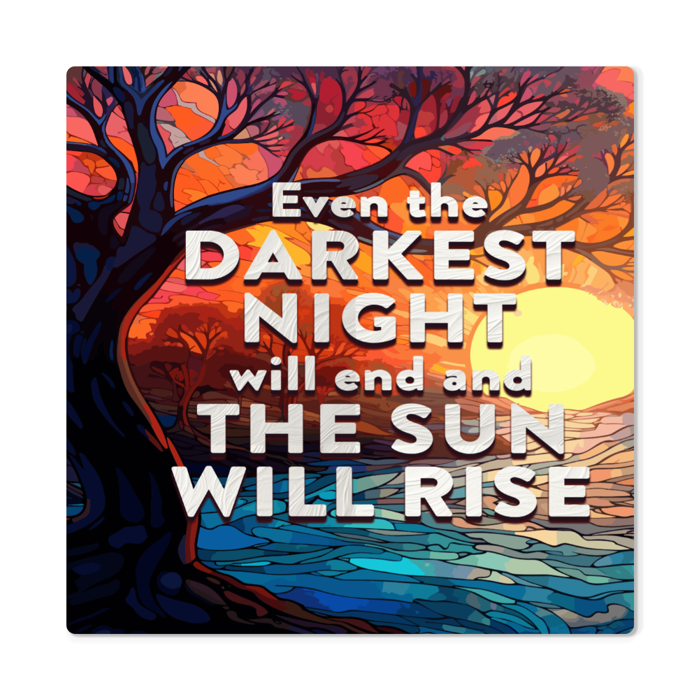 High Gloss Metal Prints.(Even the darkest)