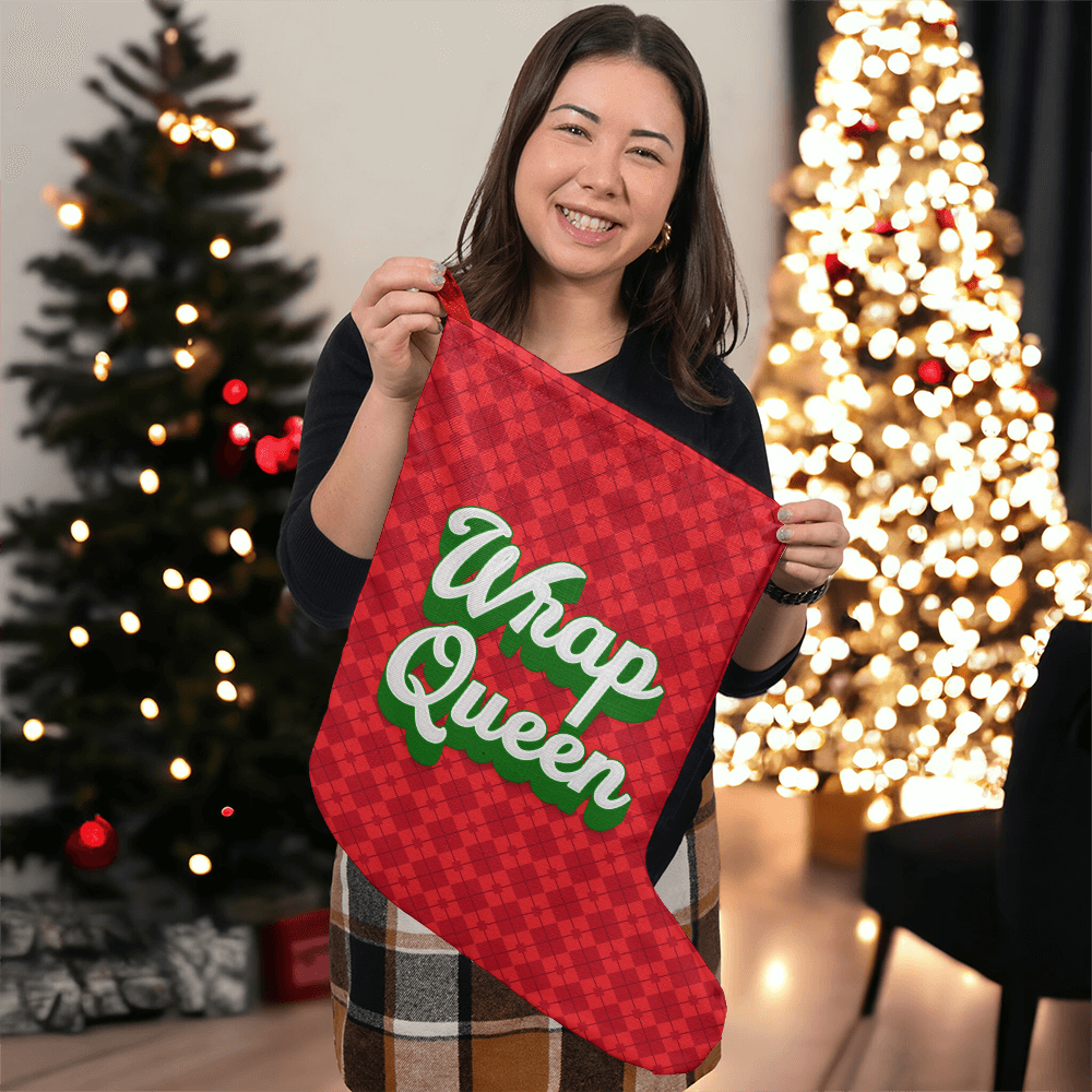 Giant Holiday Stocking.