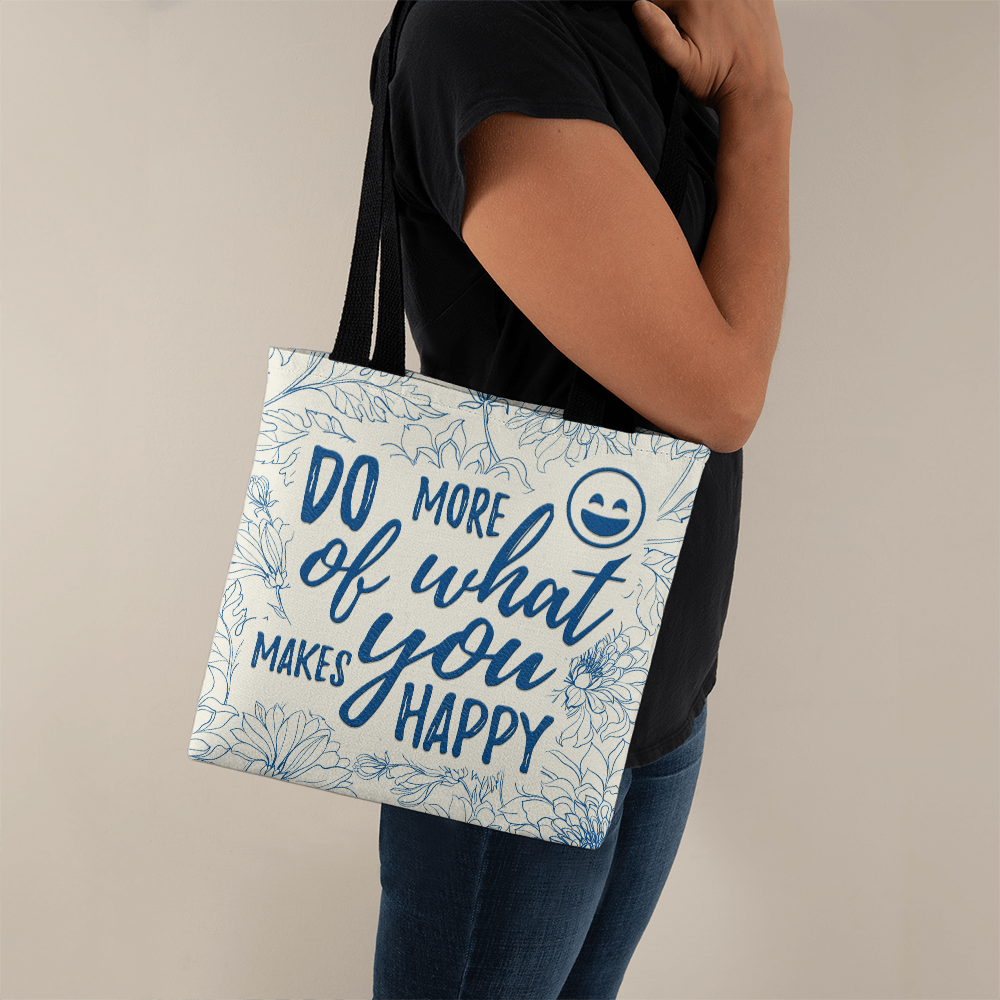 CLASSIC TOTE BAG.(Do more what makes you happy)