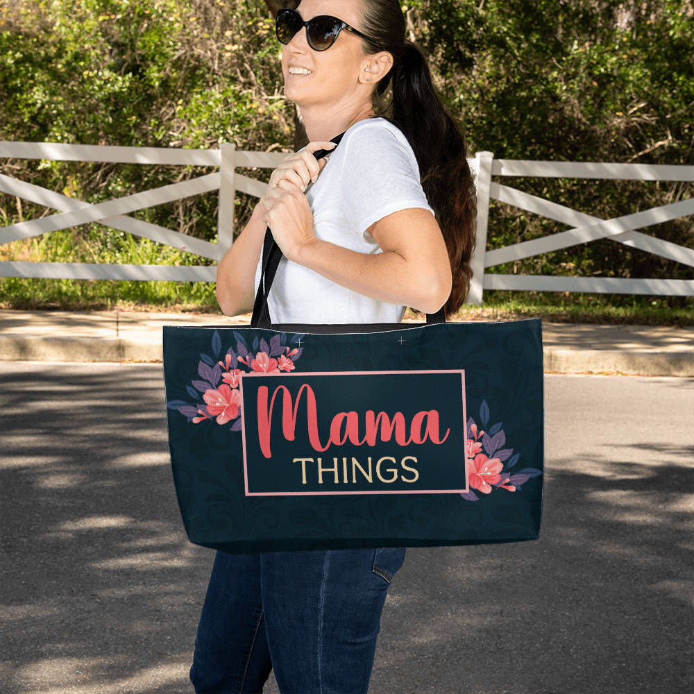 Weekender Tote Bag.(Mama things)