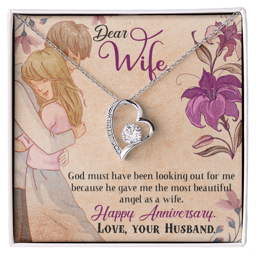To My Wife - from your Husband.(Forever Love Necklace)