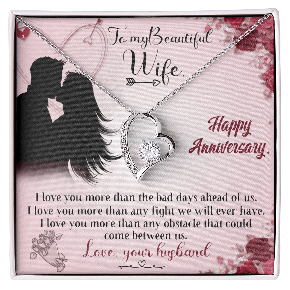 To My Wife - from your Husband.(Forever Love Necklace)
