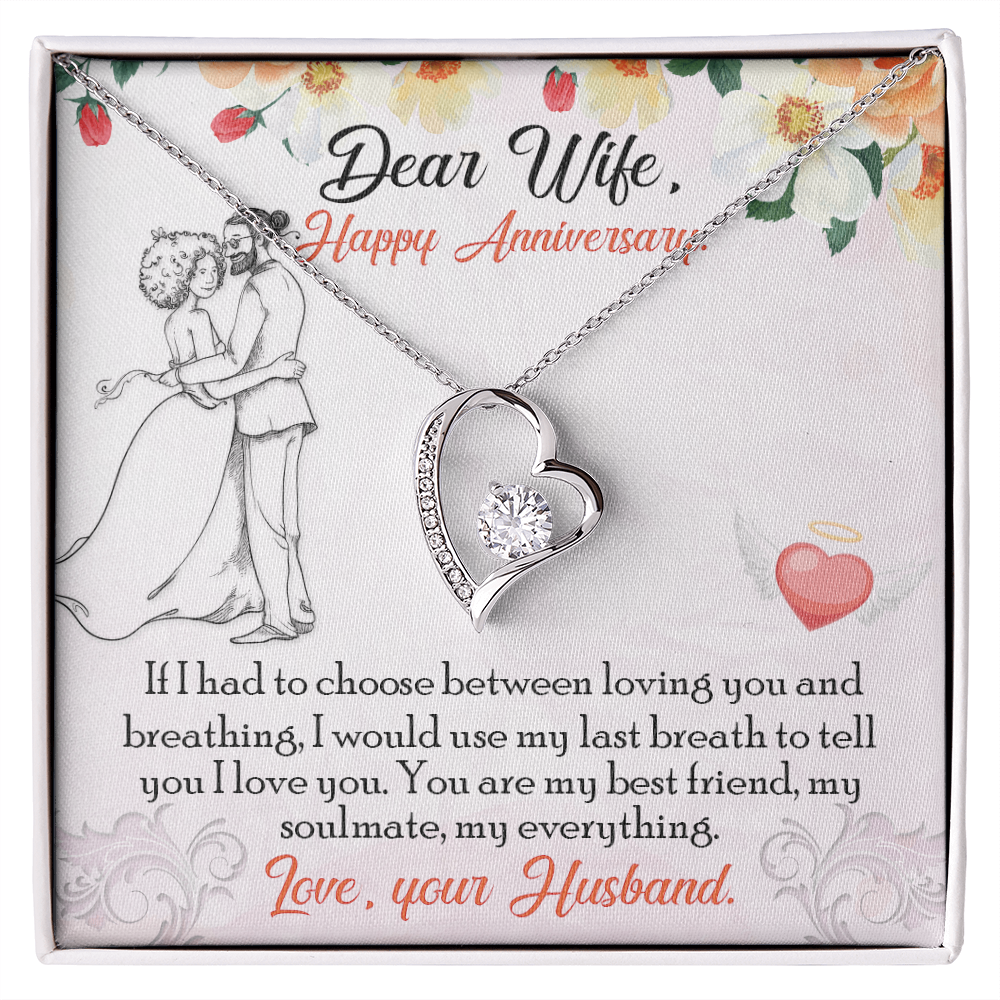 To My Wife - from your Husband.(Forever Love Necklace)