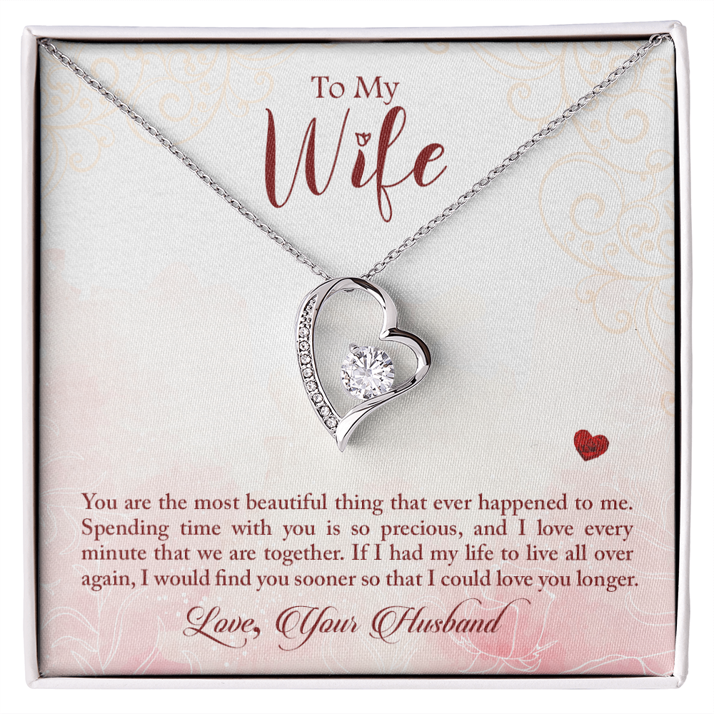 To My Wife - from your Husband.(Forever Love Necklace)