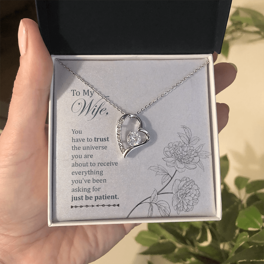 To My Wife - from your Husband.(Forever Love Necklace)