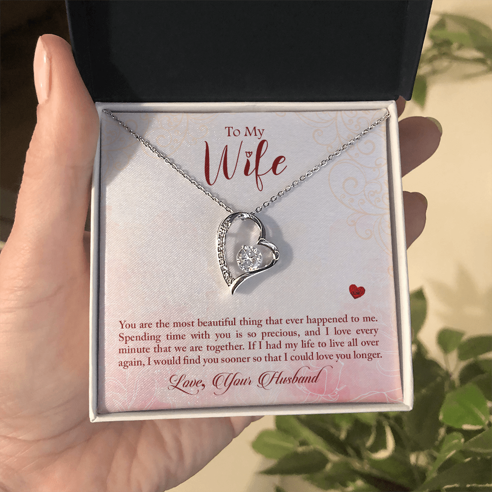 To My Wife - from your Husband.(Forever Love Necklace)