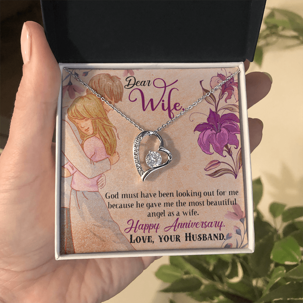 To My Wife - from your Husband.(Forever Love Necklace)