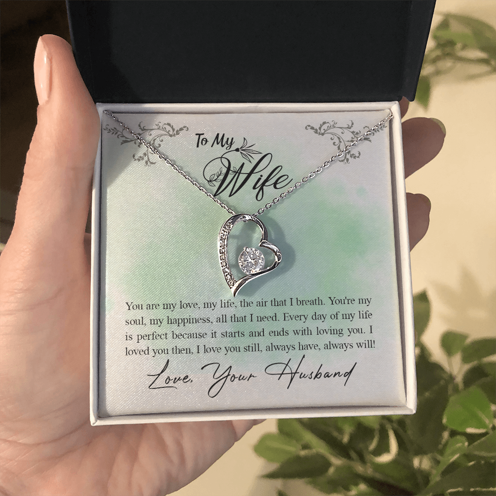 To My Wife - from your Husband.(Forever Love Necklace)