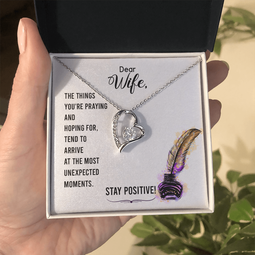 To My Wife - from your Husband.(Forever Love Necklace)