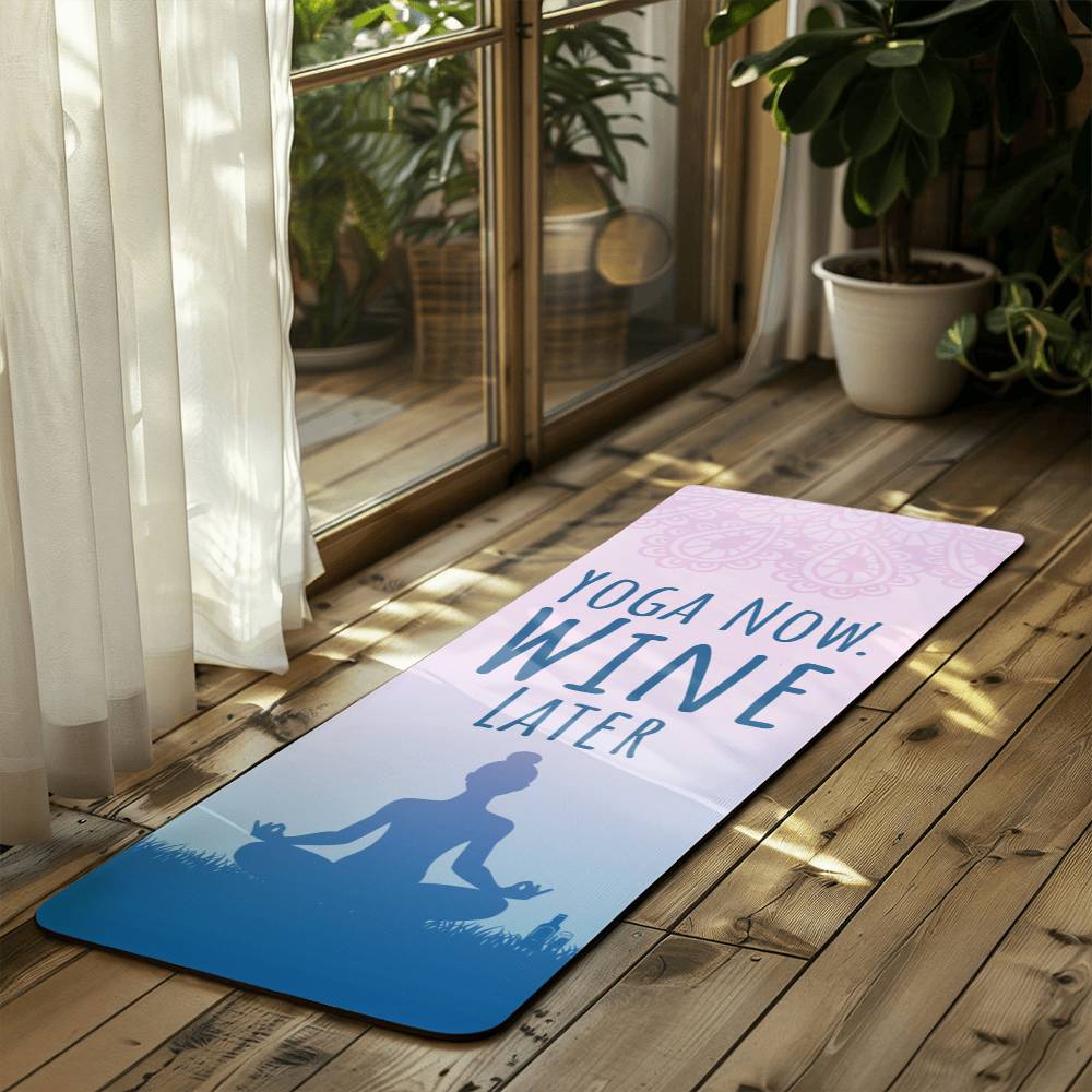Rubber Yoga Mat.