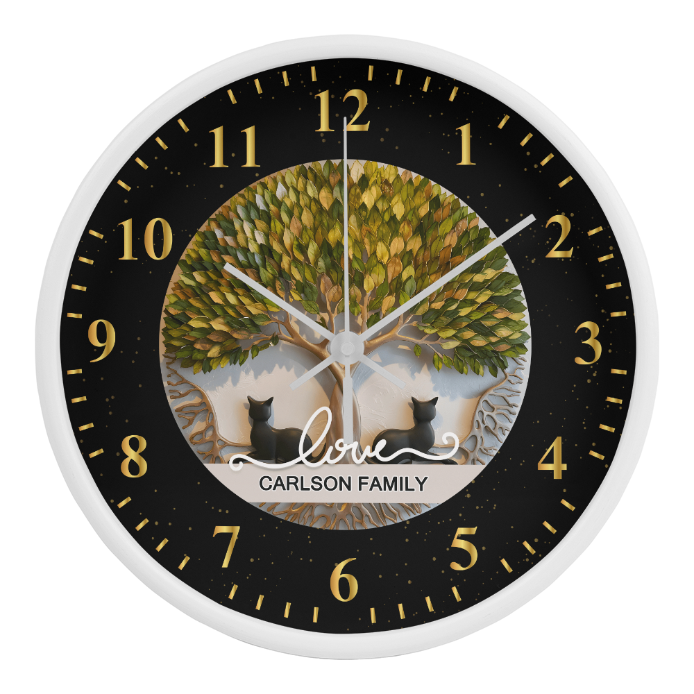 The Wood Frame 10” Clock.