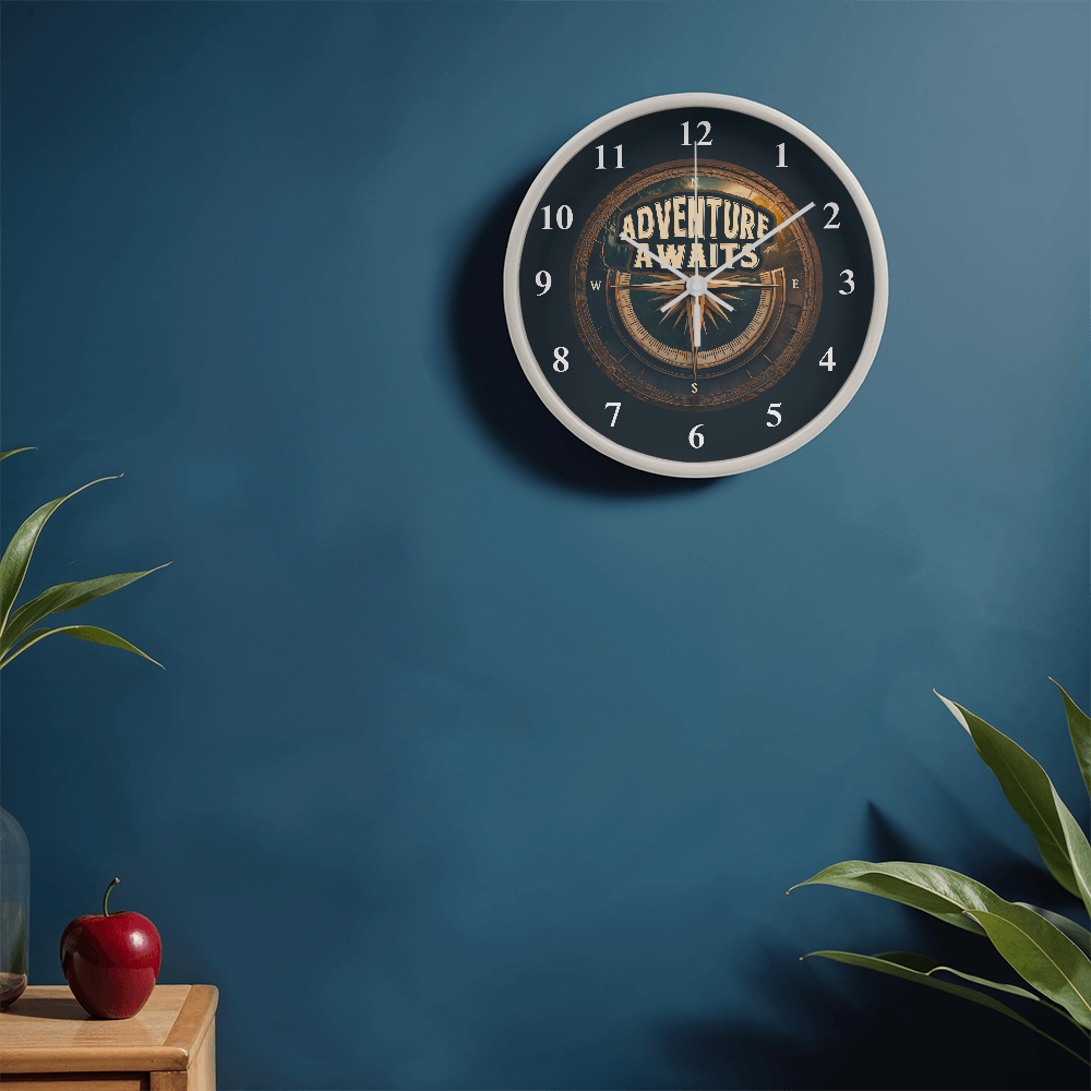 The Wood Frame 10” Clock.