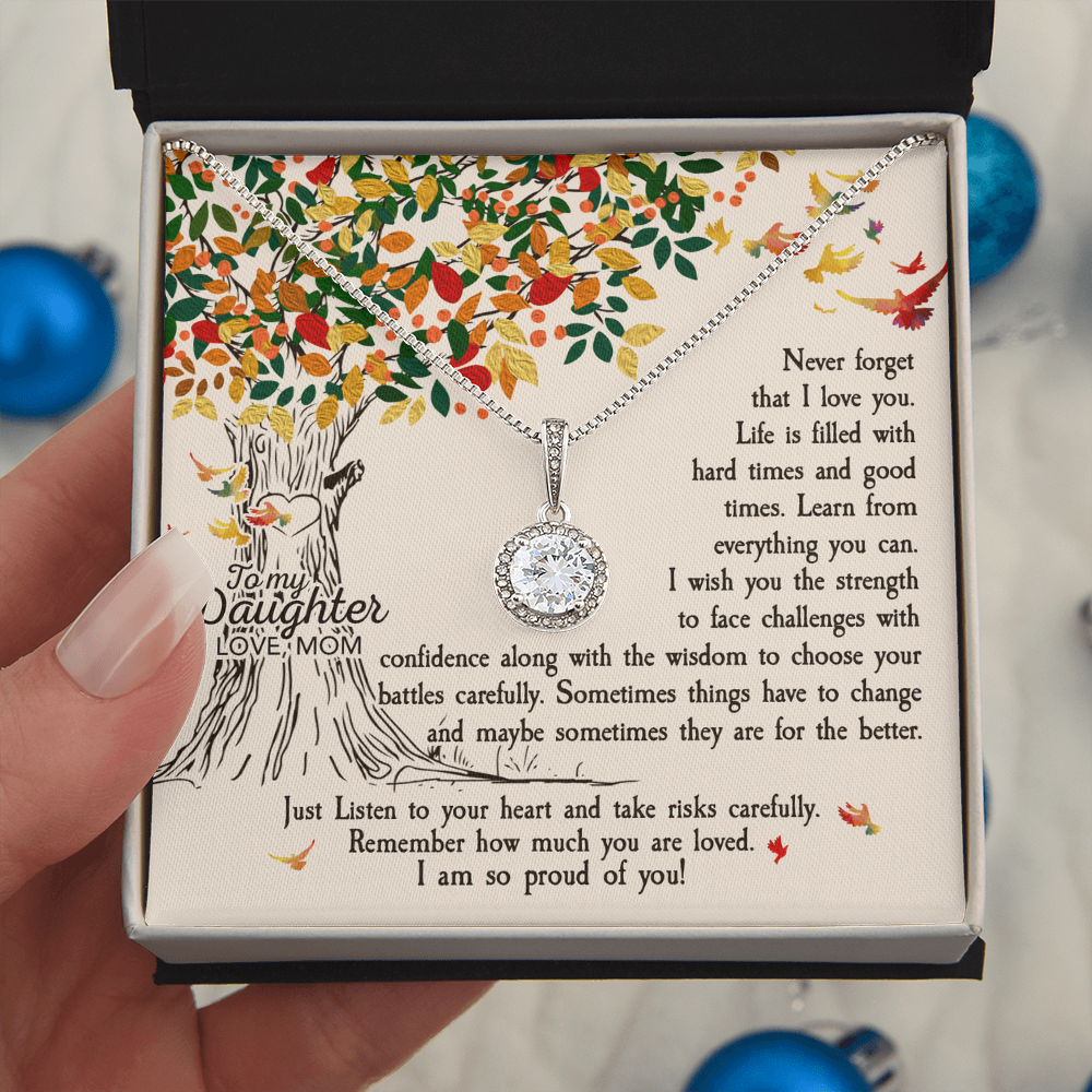 To my daughter - Love from Mom.(Never forget that I love you)