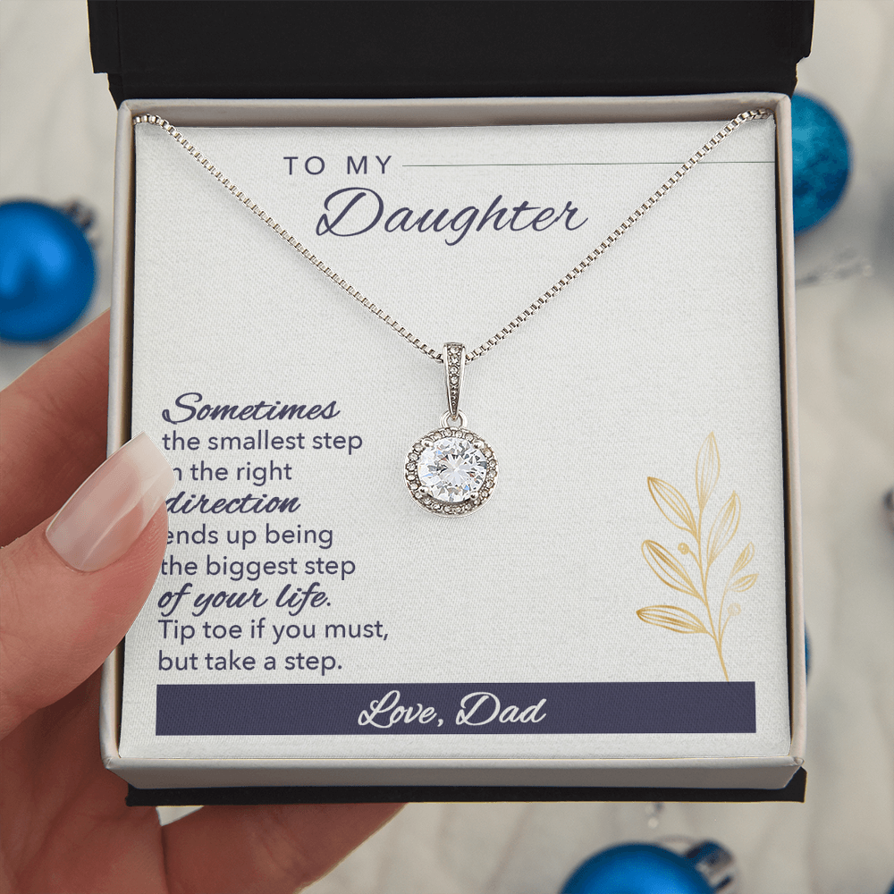 To my daughter - Love from Dad.(Sometimes the smallest step in the right direction)
