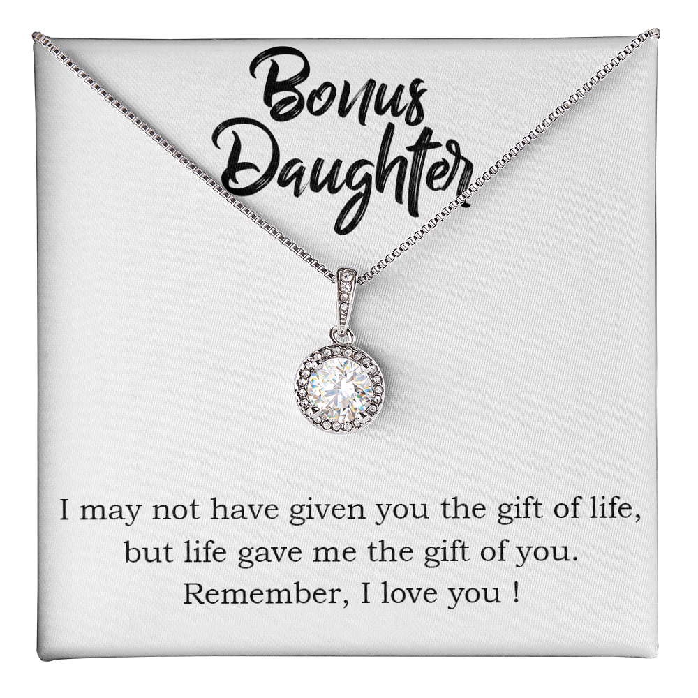 To daughter - Love from Mom/Dad.(I may not have given you the gift of life)