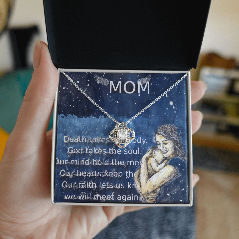 To my mother - Love from your angle.(Mom Death takes the body. God takes the soul)