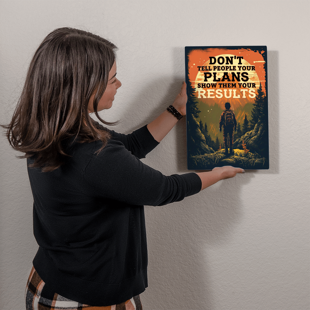 High Gloss Metal Art Print. (Don't tell.)