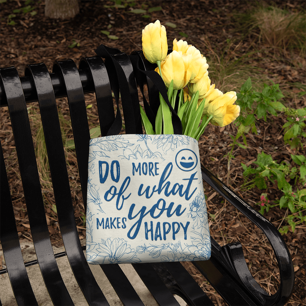 CLASSIC TOTE BAG.(Do more what makes you happy)