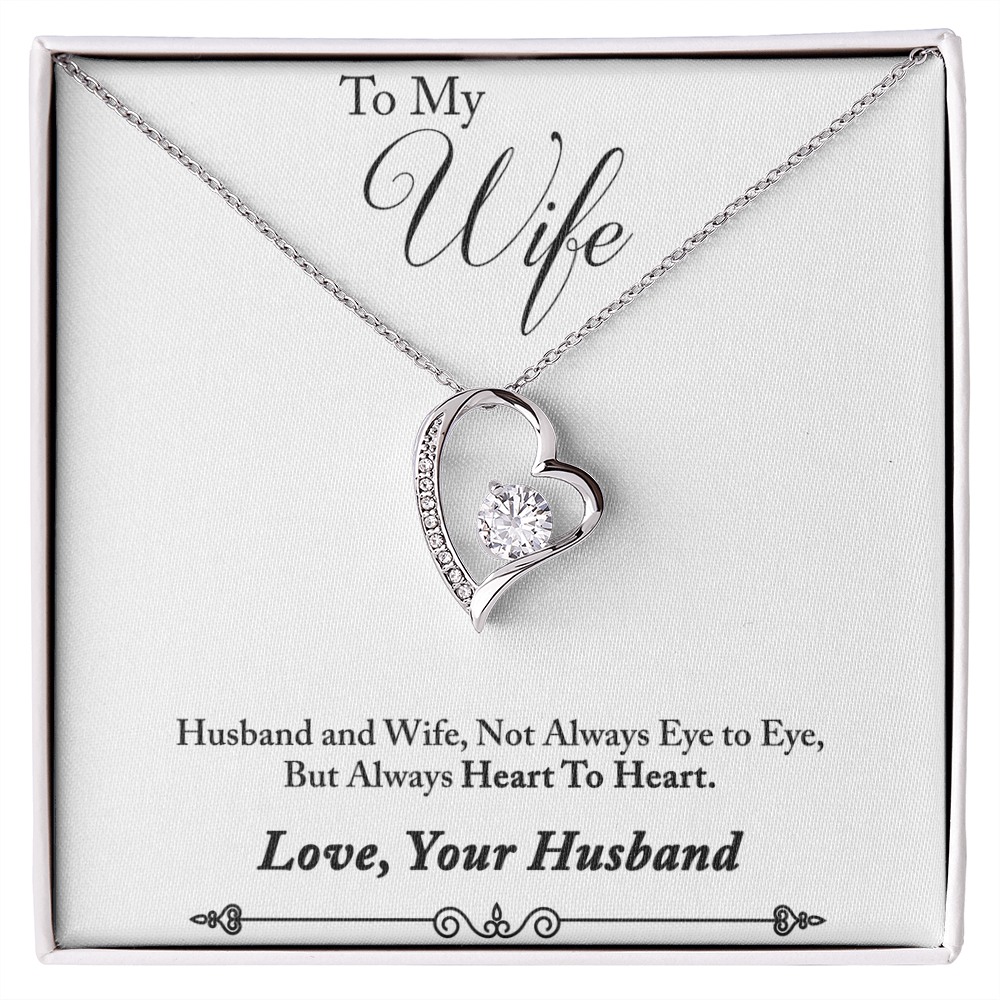 To My  Wife - from your Husband.(Forever Love Necklace)