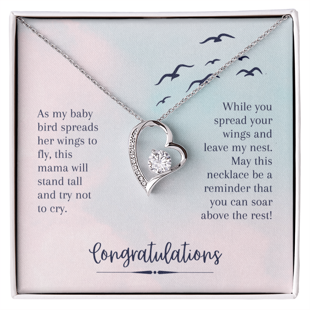 To My daughter - from your parent .(Forever Love Necklace)
