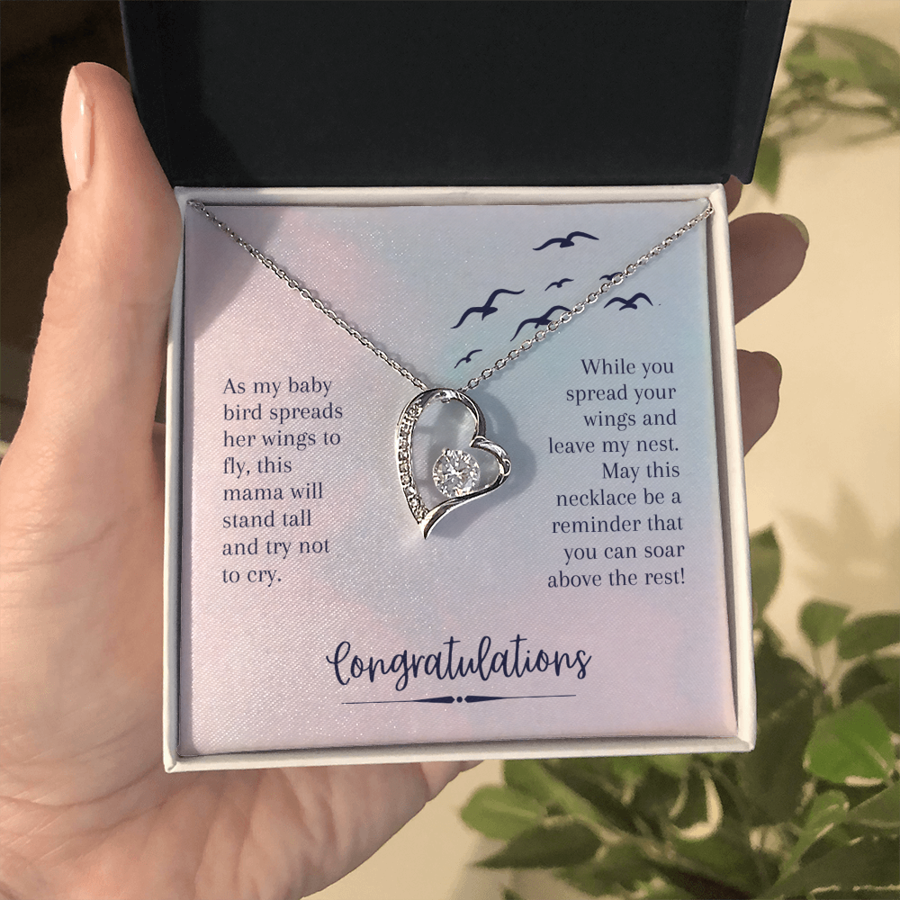 To My daughter - from your parent .(Forever Love Necklace)