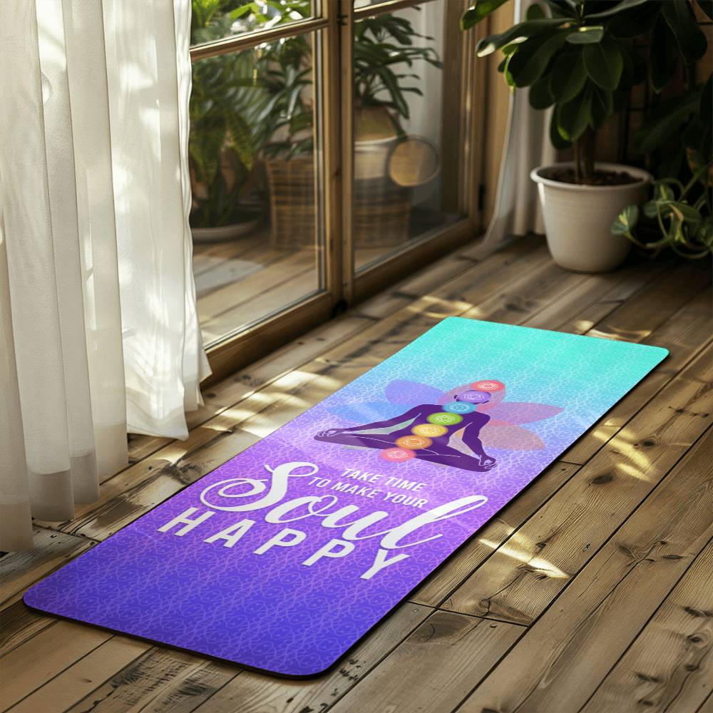 Rubber Yoga Mat.