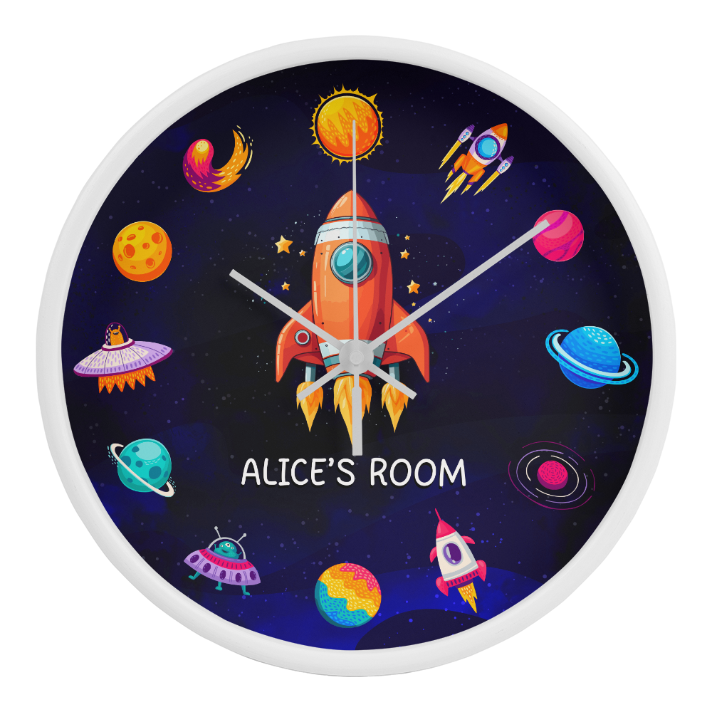 The Wood Frame 10” Clock.