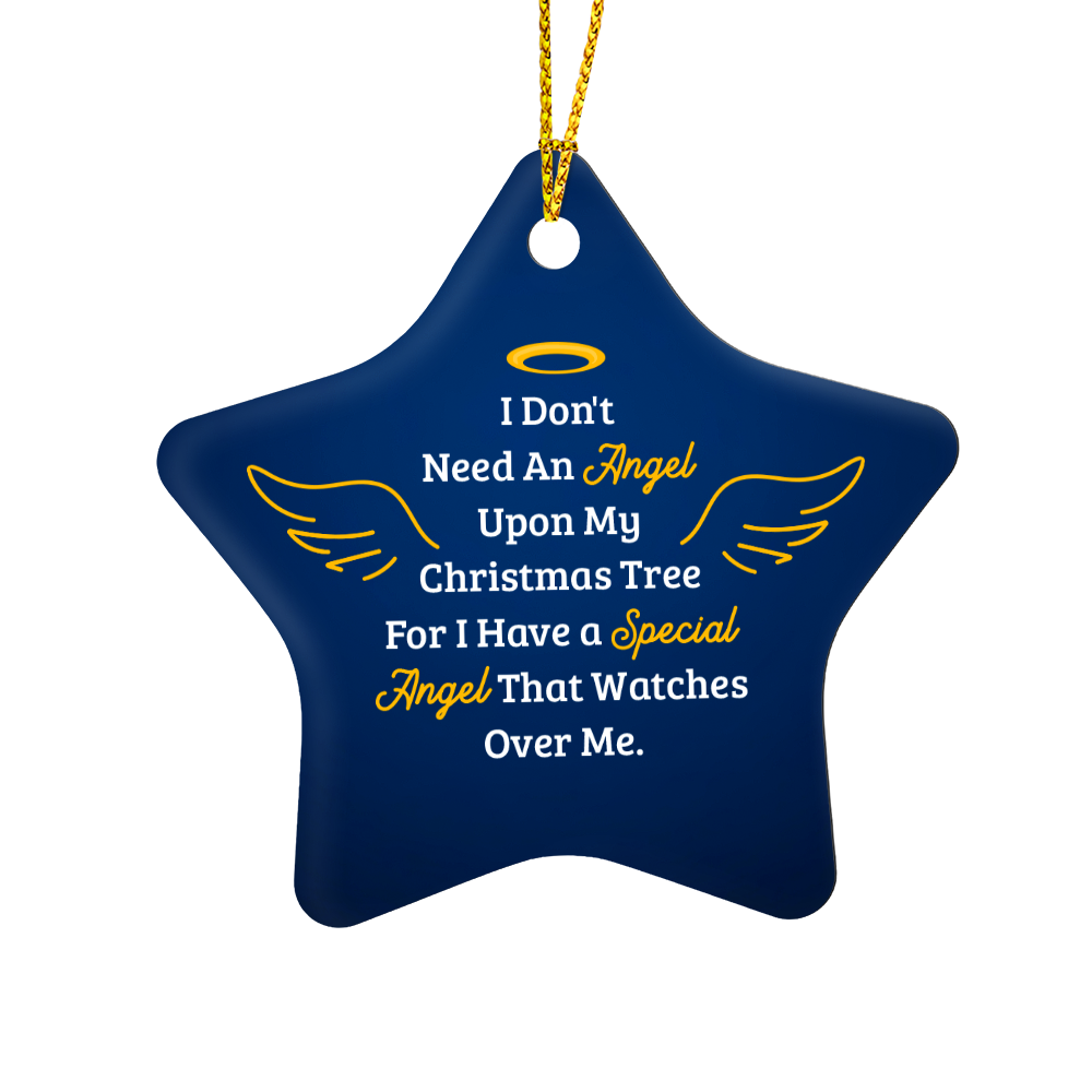 High Gloss Star Ornament.